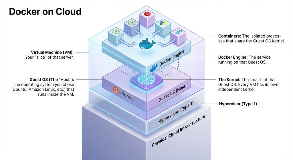Slicing the Server: Hardware Virtualisation(VM) vs. OS Virtualisation(Containers)